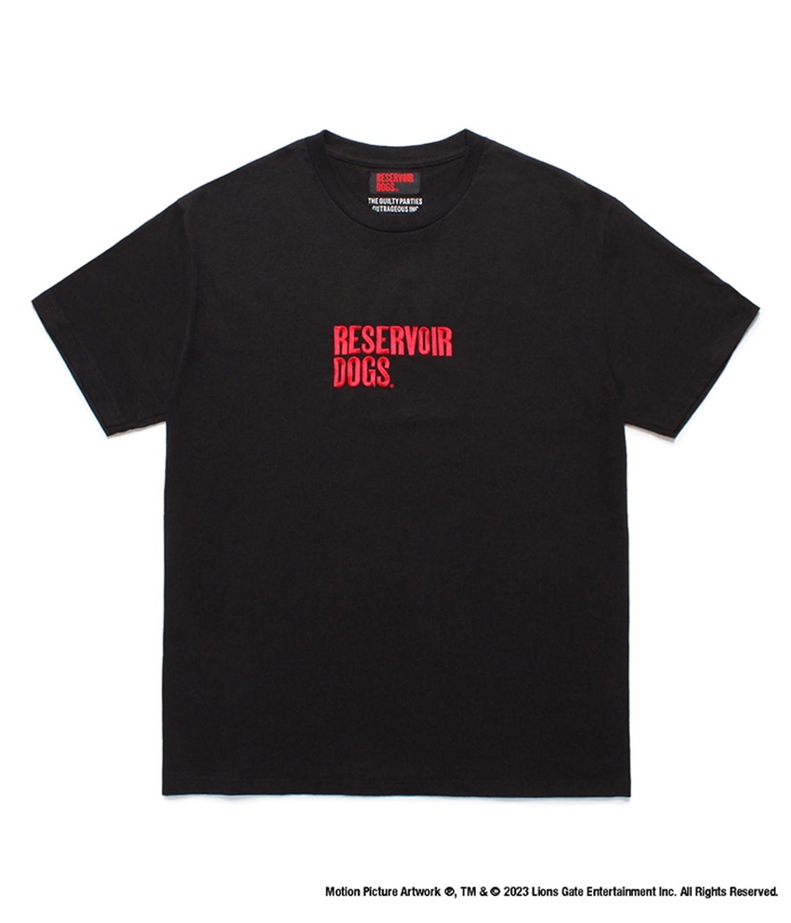 RESERVOIR DOGS / T-SHIRT (TYPE-7)【BLACK】｜WACKO MARIA