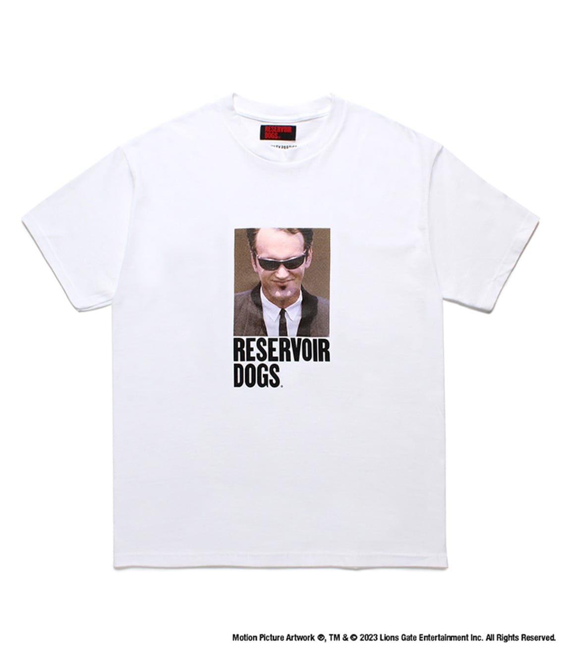 RESERVOIR DOGS / T-SHIRT (TYPE-2)【WHITE】-Quentin Tarantino / Mr