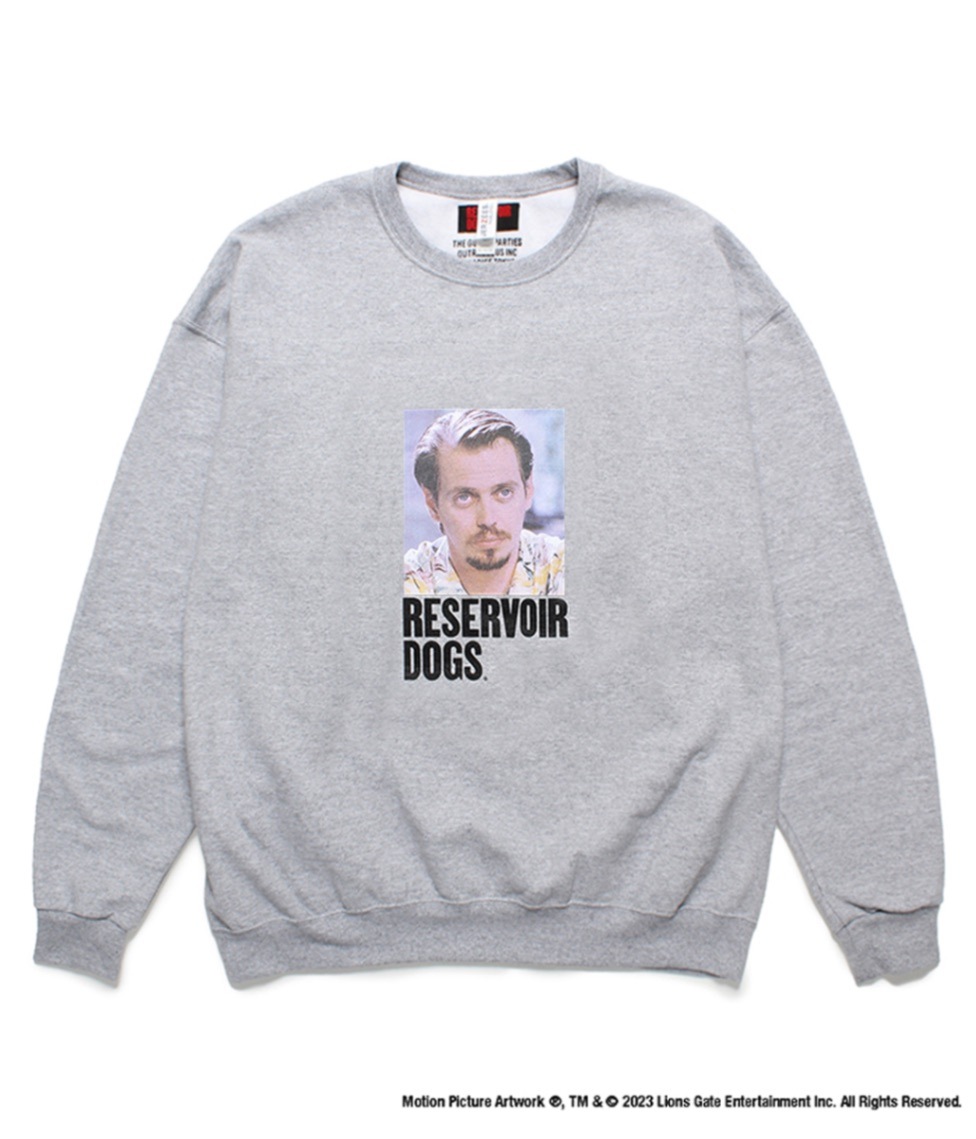 RESERVOIR DOGS / SWEAT SHIRT (TYPE-5)【GRAY】-Steve Buscemi / Mr