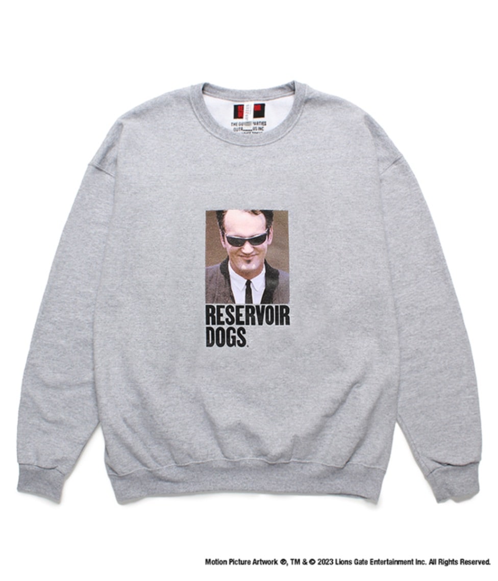 RESERVOIR DOGS / SWEAT SHIRT (TYPE-2)【GRAY】-Quentin Tarantino