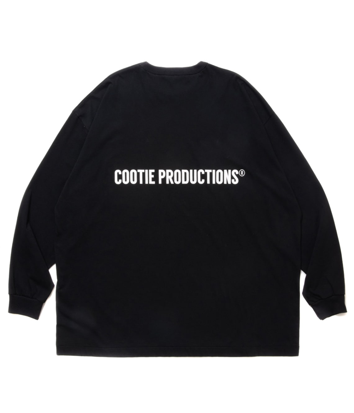 Print Oversized L/S Tee【2 Colors Available】｜COOTIE PRODUCTIONS