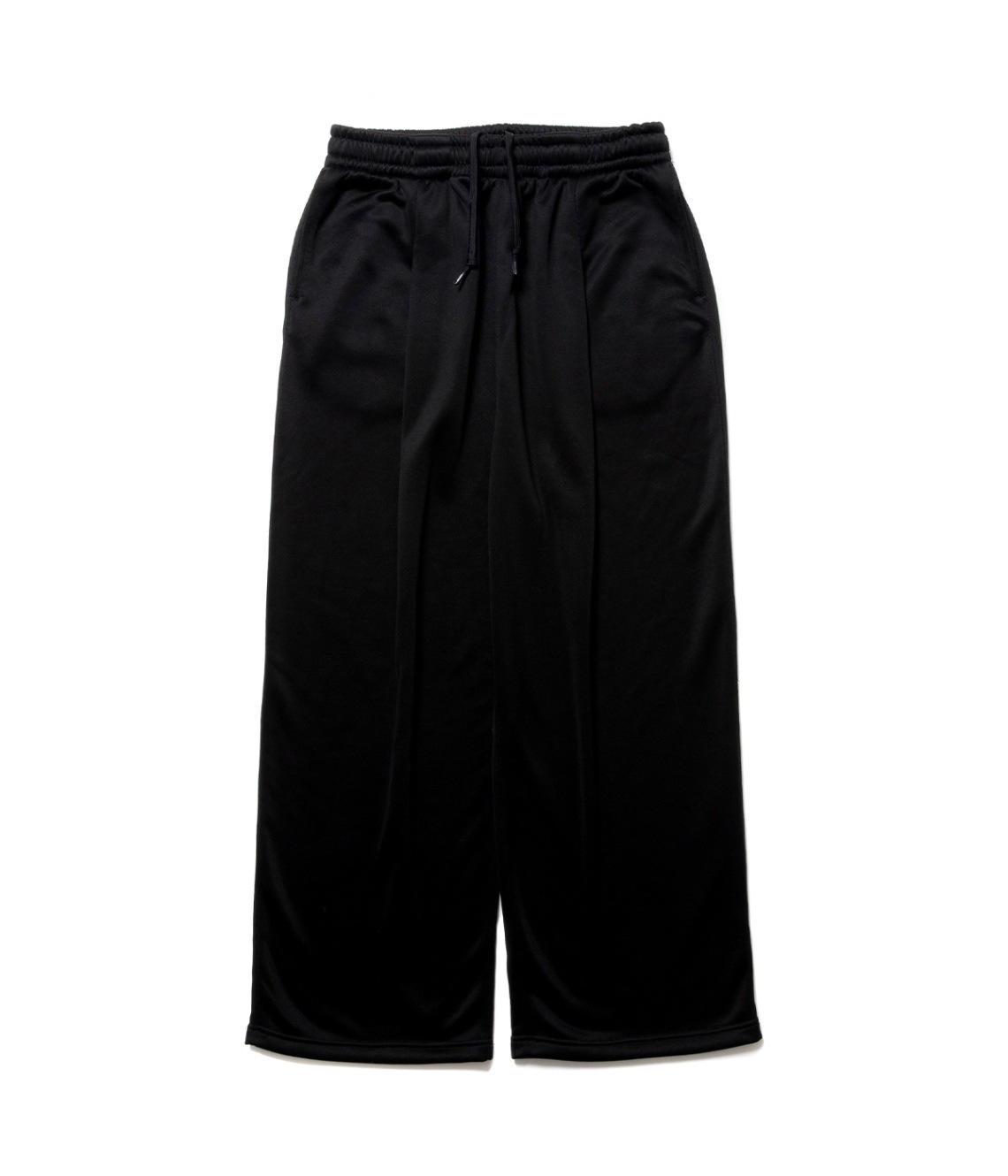 Decadent Sweat Jersey 1 Tuck Easy Pants【BLACK】｜COOTIE 