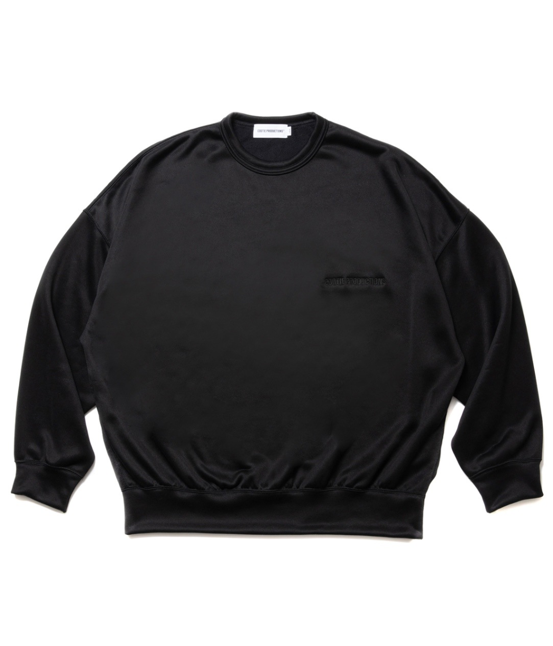 トップス cootie DECADENT SWEAT JERSEY CREW Decadent Sweat Jersey Crew【BLACK】｜COOTIE PRODUCTIONS
