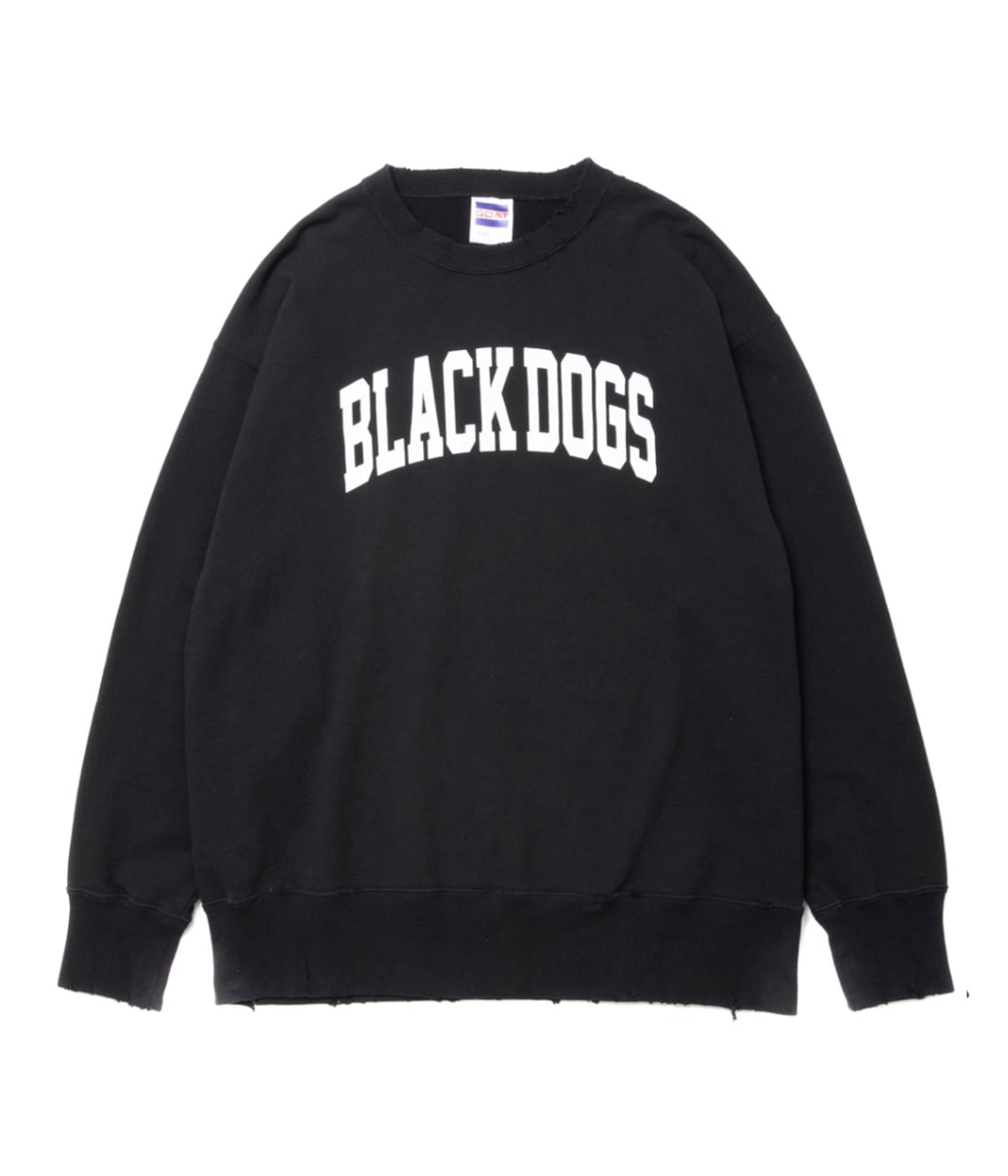 B.D DAMAGE SWEATER【BLACK】