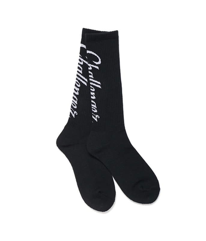 VERTICAL LOGO SOCKS【2 Colors Available】