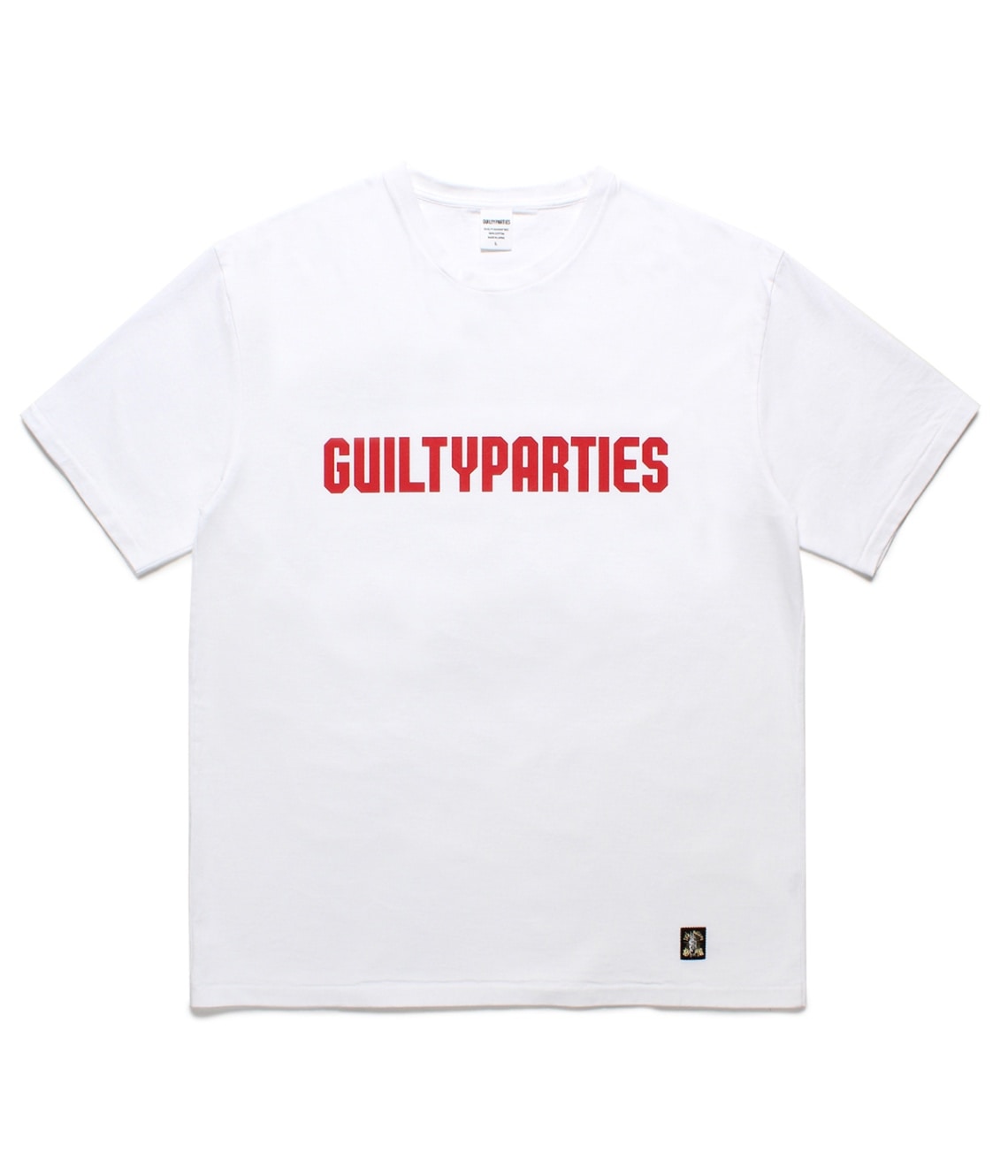 WASHED HEAVY WEIGHT T-SHIRT (TYPE-4)【WHITE】｜WACKO MARIA 
