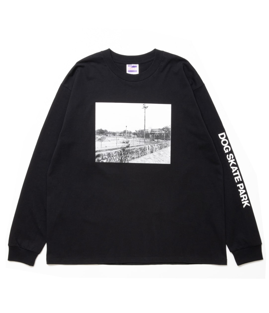 R.W PHOTO L/S TEE【BLACK】