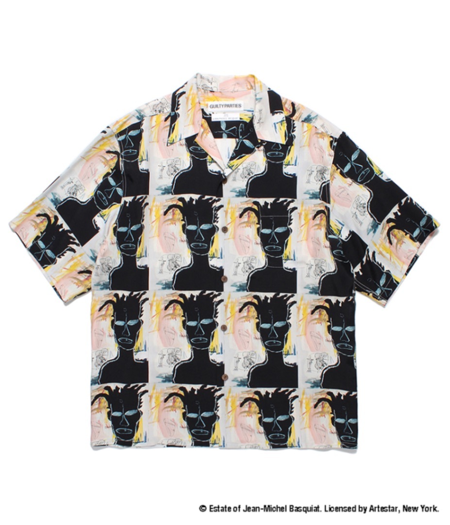 JEAN-MICHEL BASQUIAT / HAWAIIAN SHIRT (TYPE-3)【ONE】