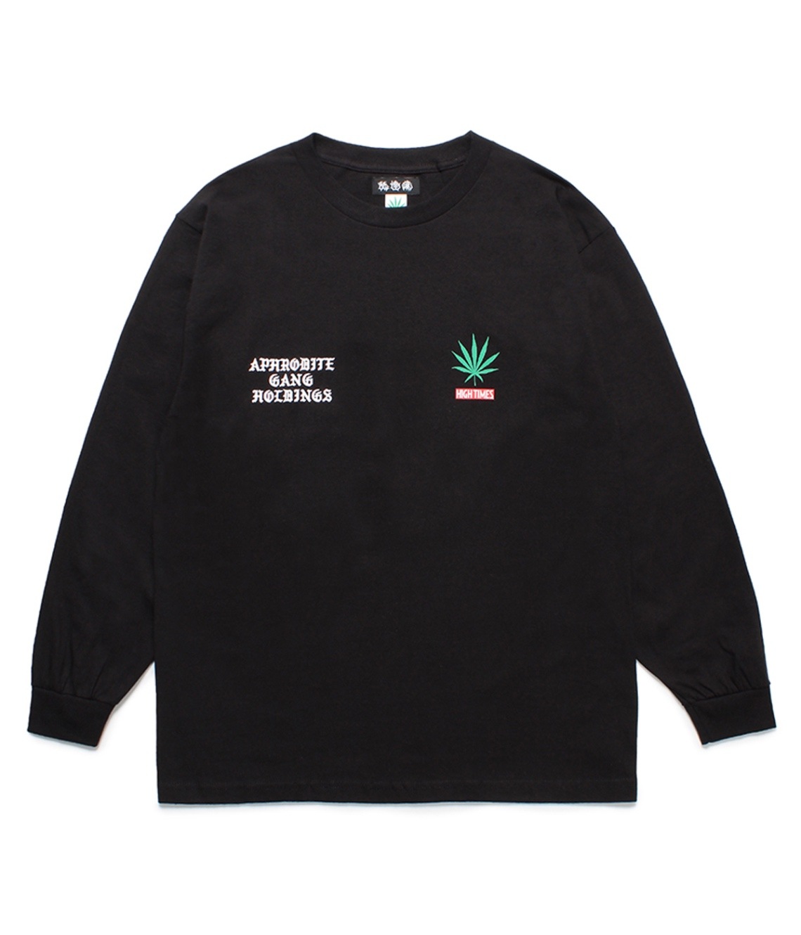 舐達麻 / HIGH TIMES / LONG SLEEVE T-SHIRT【BLACK】