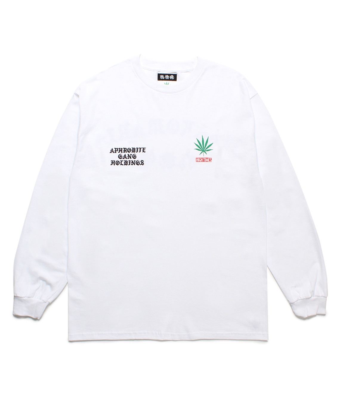 舐達麻 / HIGH TIMES / LONG SLEEVE T-SHIRT【WHITE】