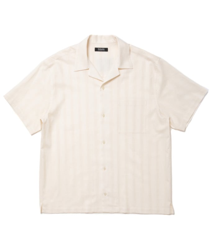 R9 STRIPE S/S SHIRT【WHITE】