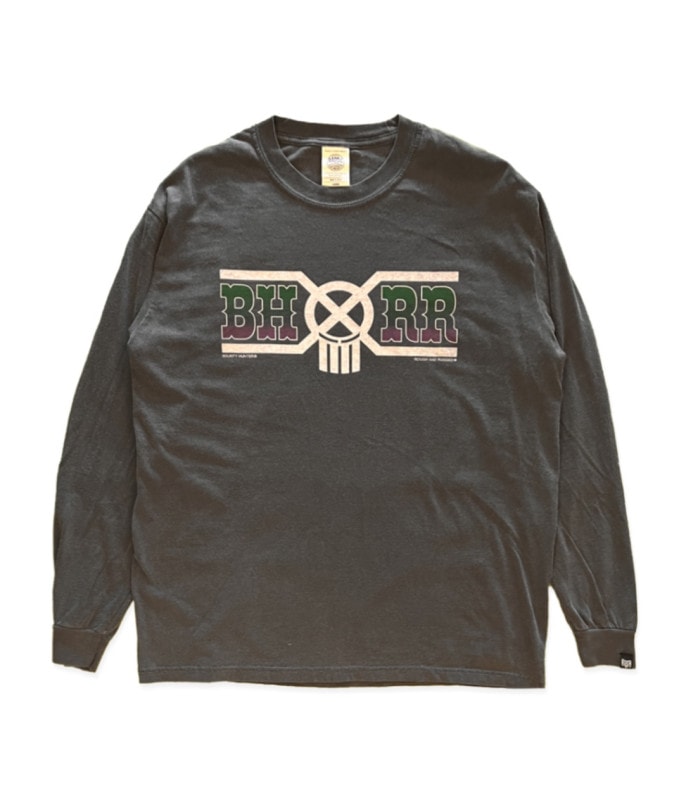 RR X BH LONG SLEEVE T-SHIRT【BLACK】