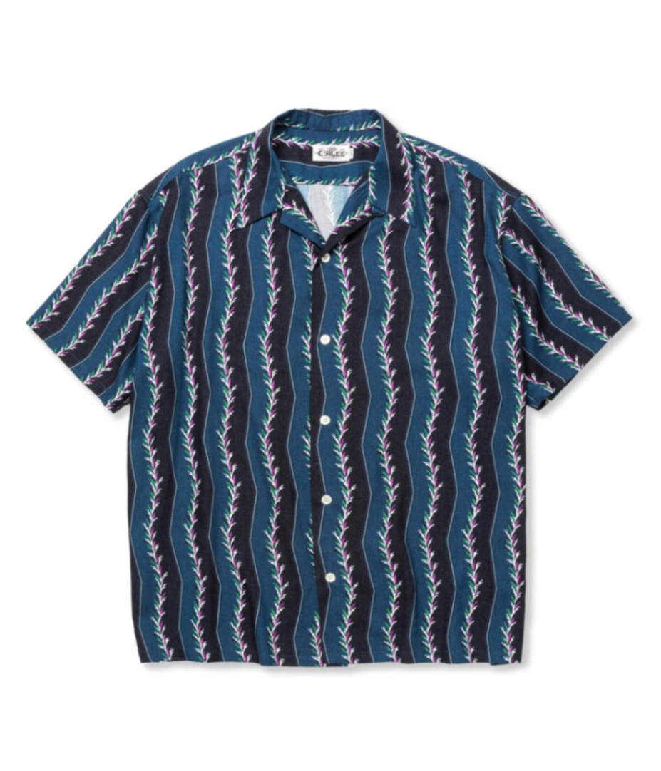 R/P ZIGZAG STRIPE SHIRT【NAVY】