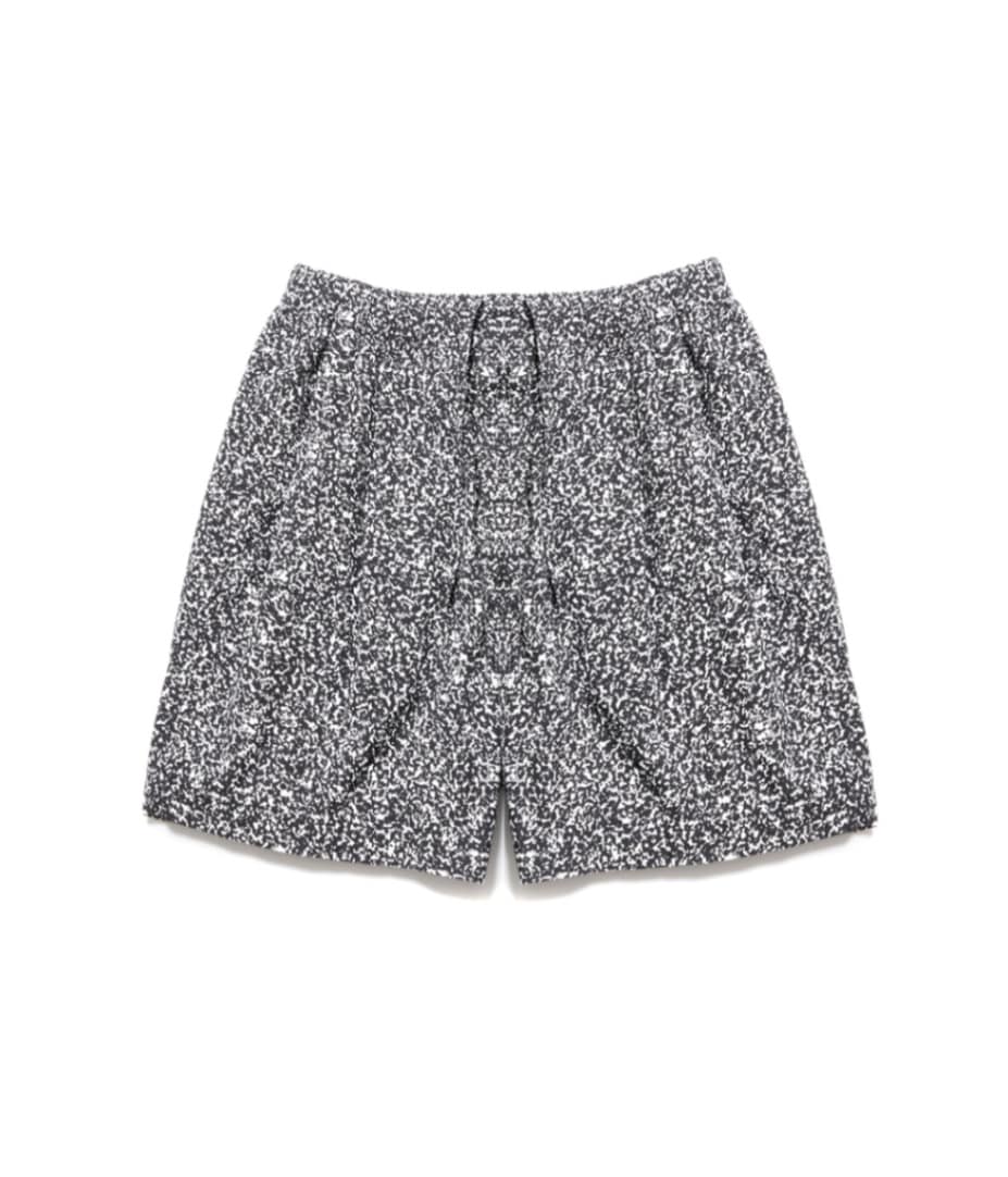 パンツ Allover Printed Broad 2 Tuck EasyShorts Allover Printed Broad 2 Tuck Easy Shorts【BLACK】｜COOTIE