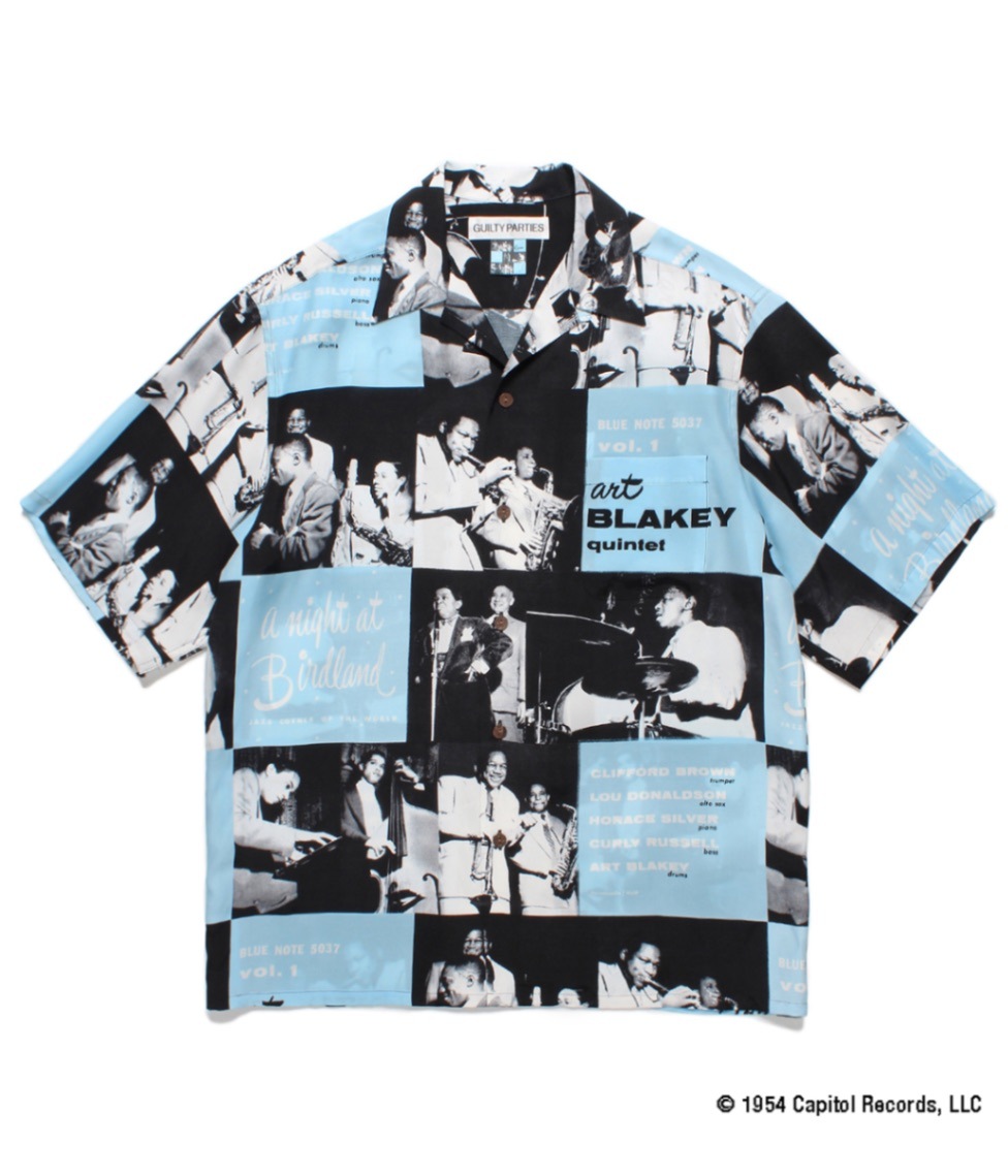 BLUE NOTE / HAWAIIAN SHIRT (TYPE-3)【ONE】