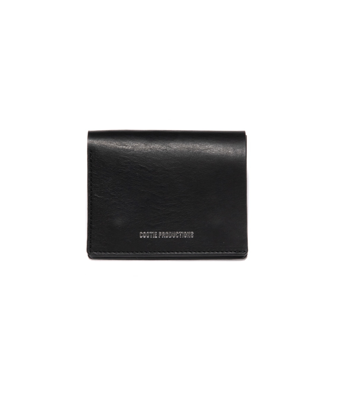 Leather Compact Purse【BLACK】｜COOTIE PRODUCTIONS