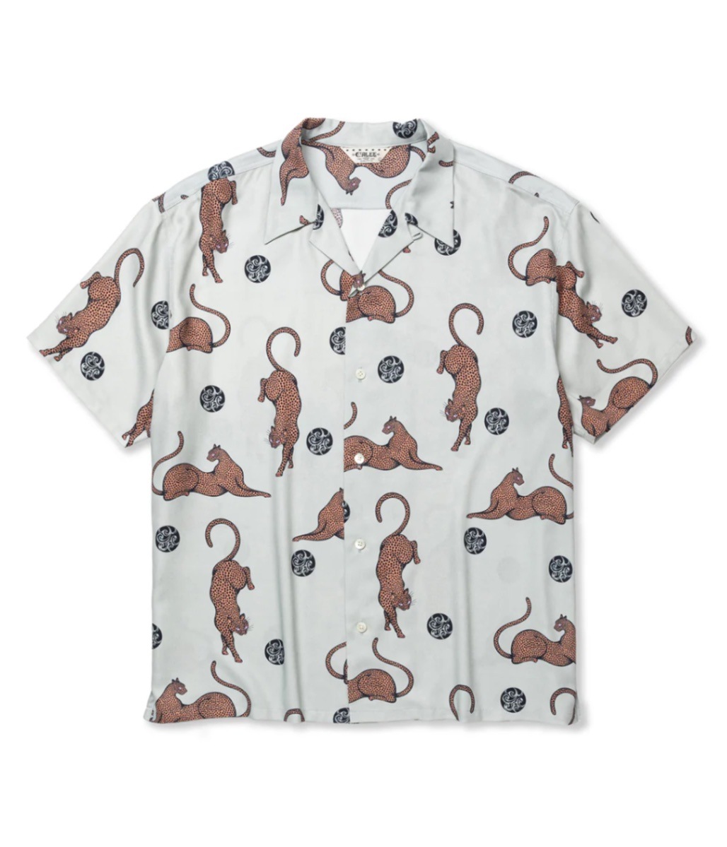 ×MIHO MURAKAMI PANTHER DOT PATTERN SHIRT【LIME GRAY】