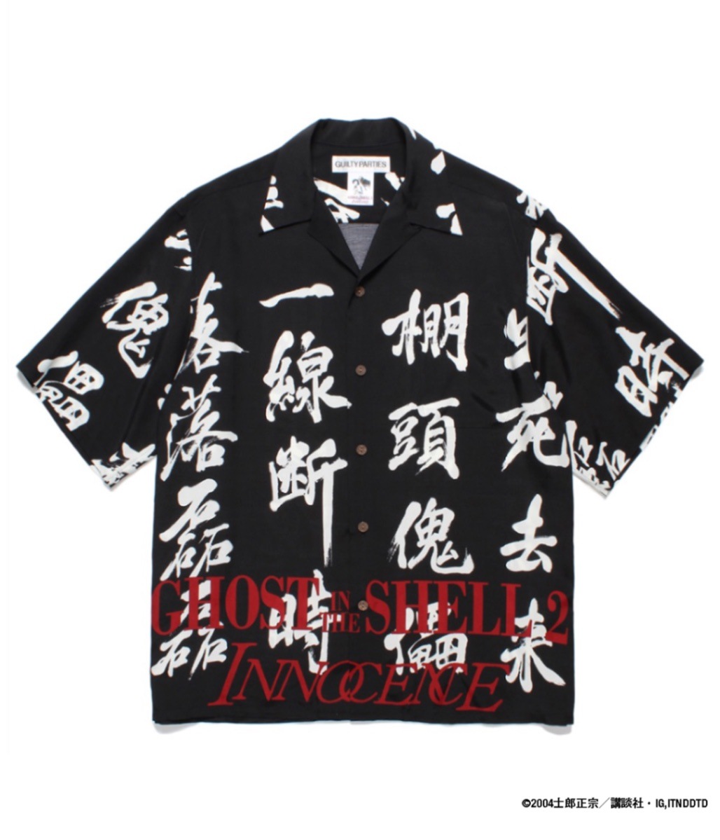 INNOCENCE / 攻殻機動隊 / HAWAIIAN SHIRT GHOST IN THE SHELL 2.0 INNOCENCE / 攻殻機動隊 / HAWAIIAN