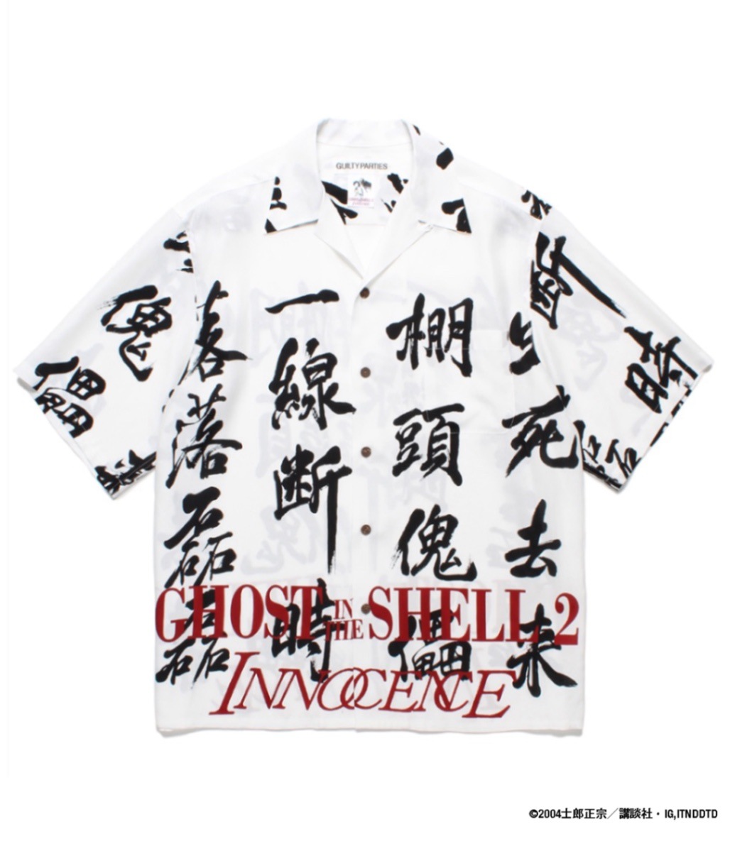 GHOST IN THE SHELL 2.0 INNOCENCE / 攻殻機動隊 / HAWAIIAN SHIRT