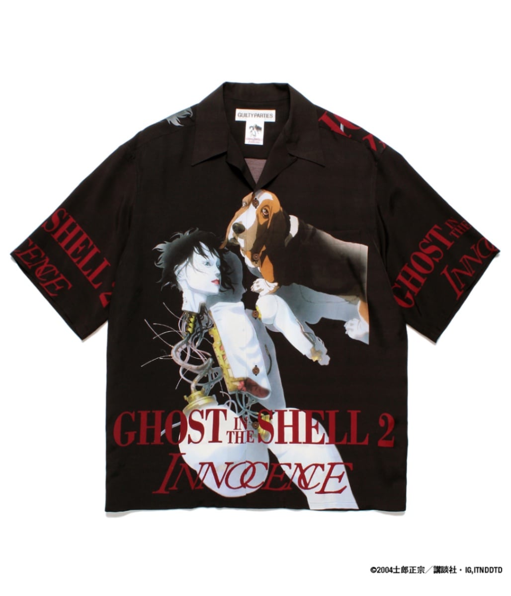 新品 WACKOMARIA INNOCENCE アロハシャツ 攻殻機動隊 WACKO MARIA × 『GHOST IN THE SHELL 2 INNOCENCE / 攻殻機動隊