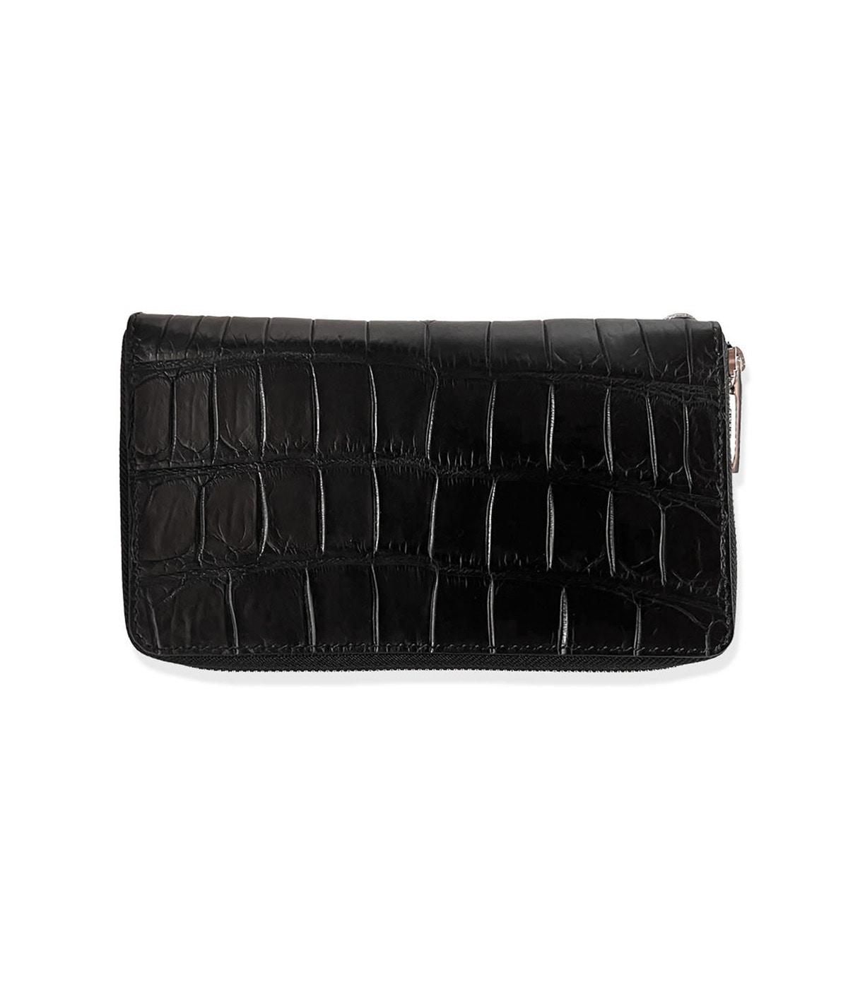 Round Zip Long Wallet (Crocodile)【BLACK】｜Antidote BUYERS CLUB