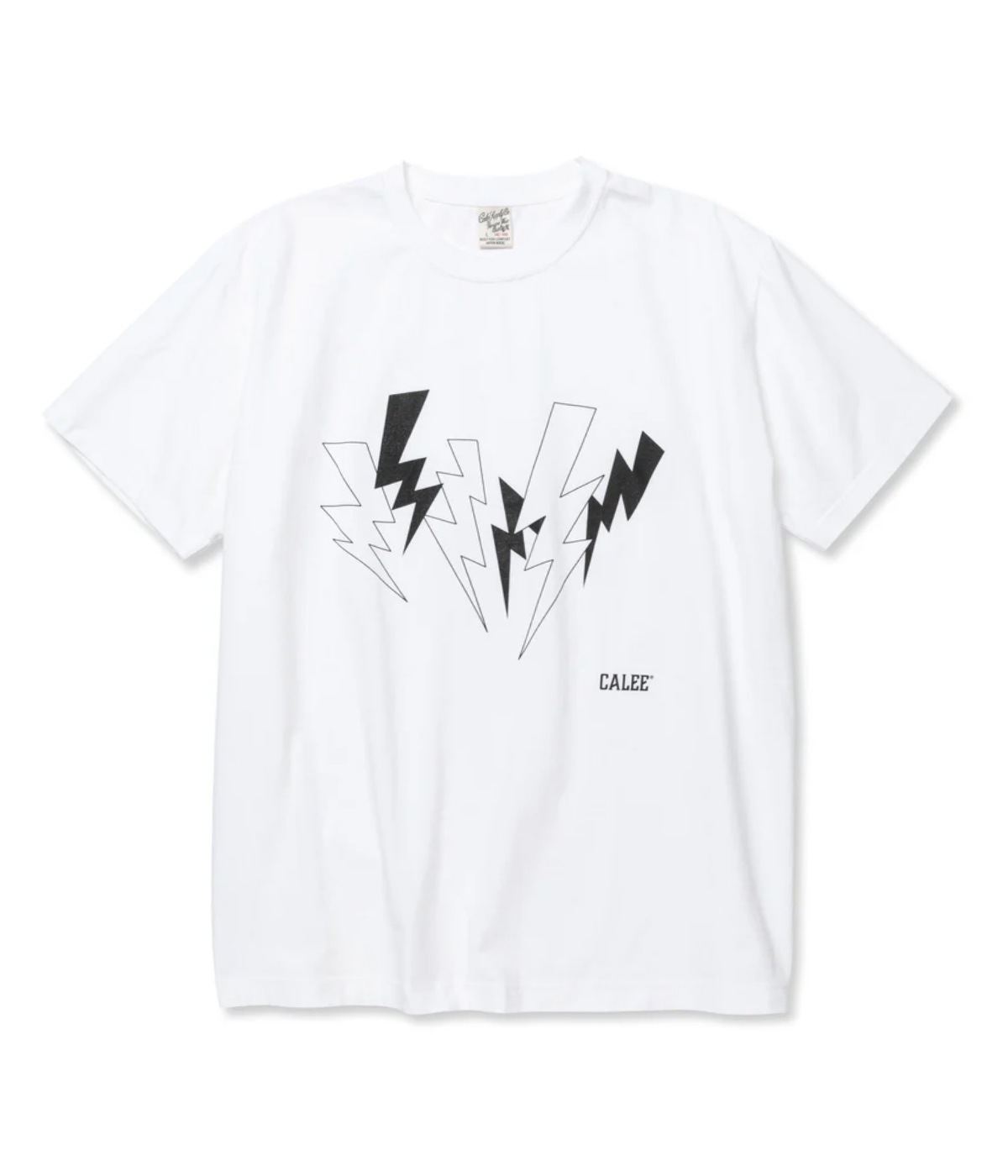 STRETCH THUNDER BOLT TEE【WHITE】
