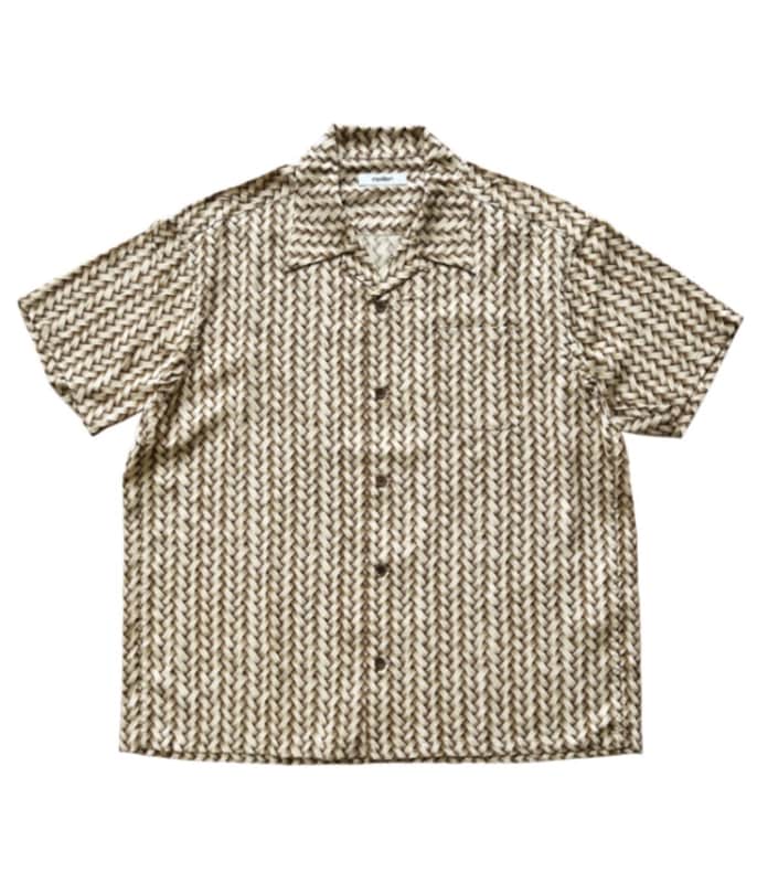 BIG BAMBOO HAWAIIAN SHIRT【BEIGE】