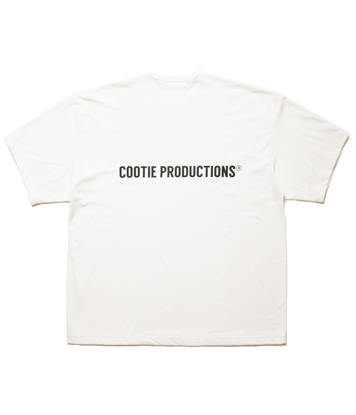 Dry Tech Jersey Oversized S/S Tee【WHITE】｜COOTIE PRODUCTIONS