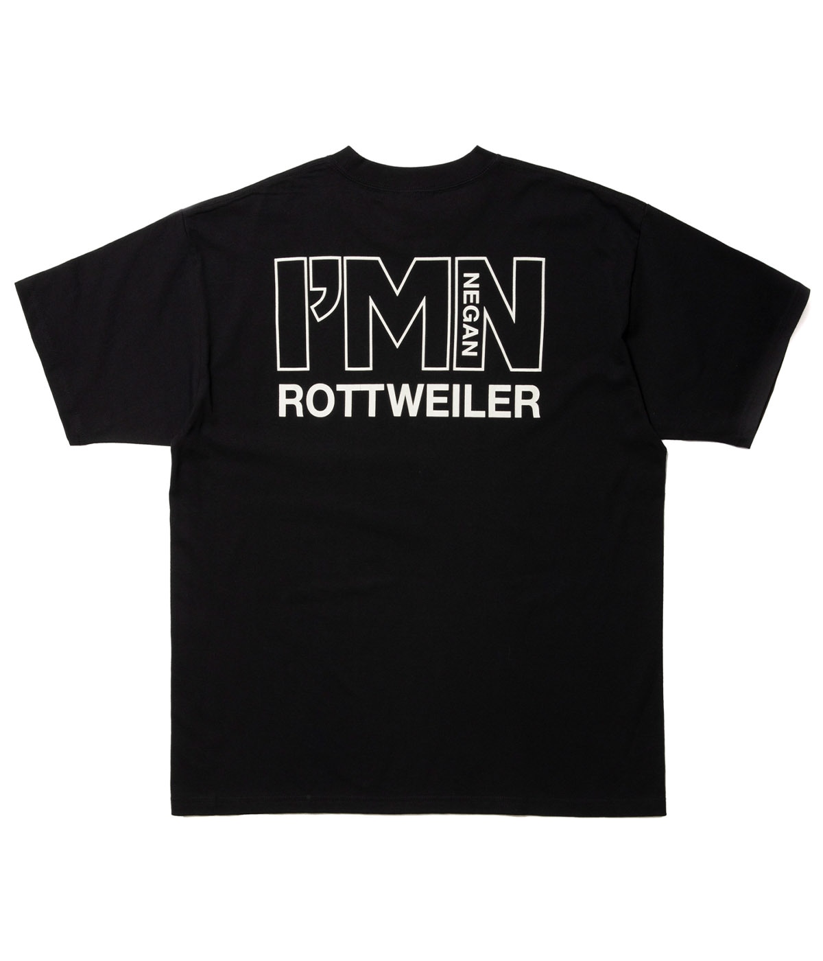 WALKING DOG TEE【BLACK】