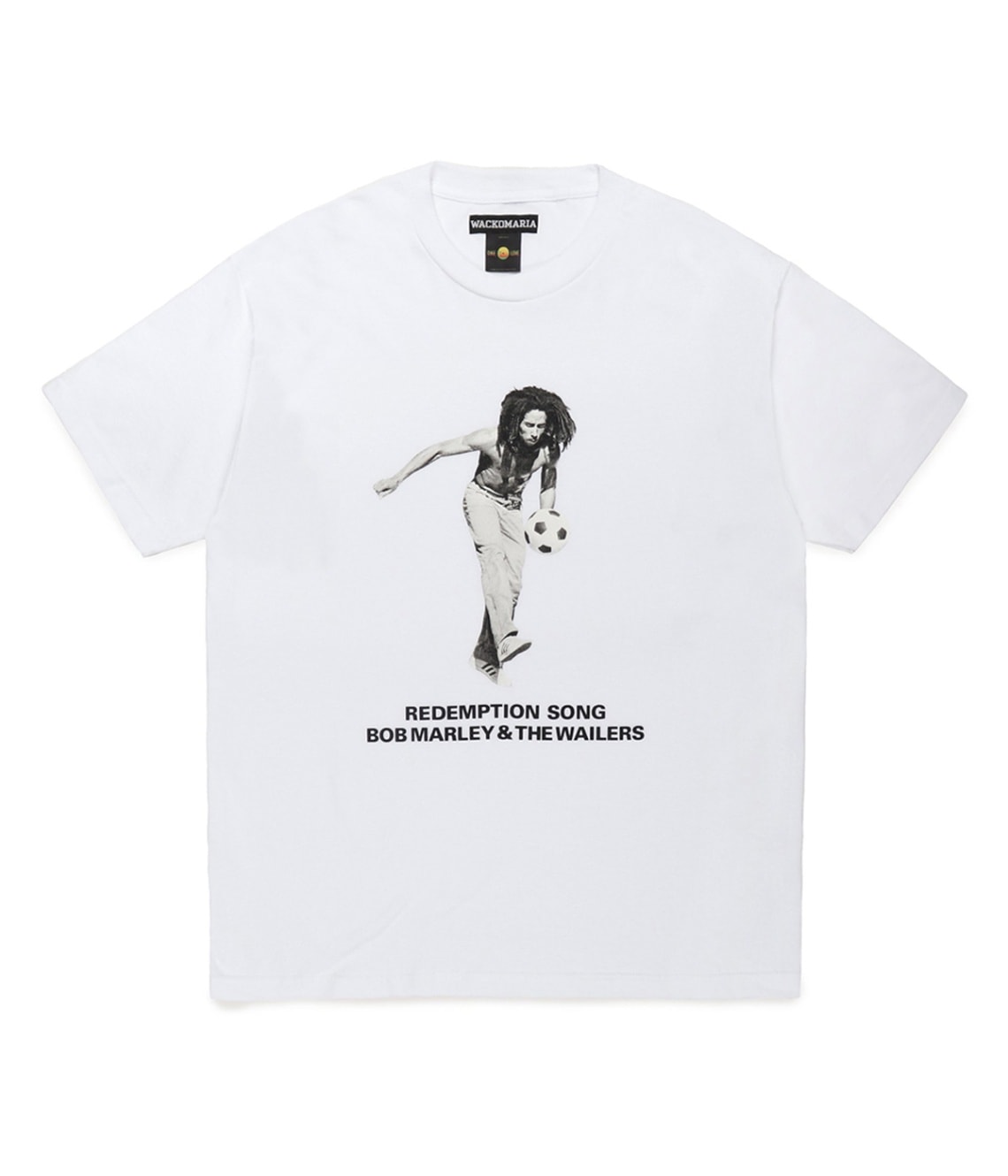 BOB MARLEY / CREW NECK T-SHIRT (TYPE-4)【WHITE】｜WACKO MARIA