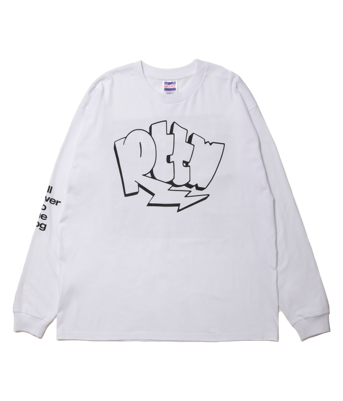 GRAFFITI LS TEE【WHITE】