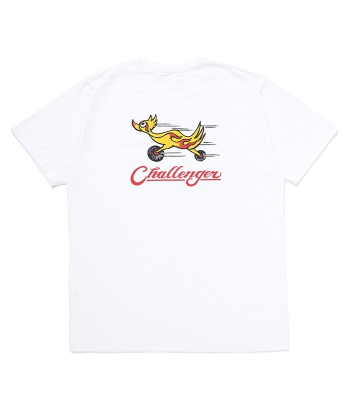 FIRE BIRD TEE【WHITE】