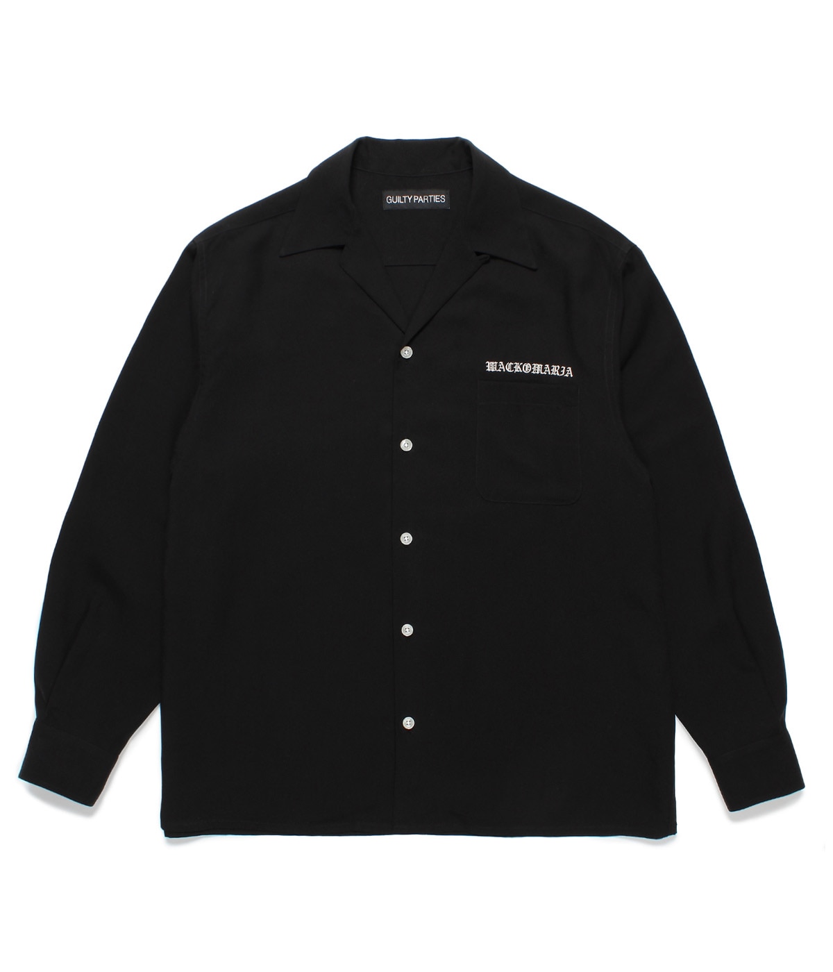 トップス WACKO MARIA OPEN COLLAR SHIRT WACKO MARIA/STRIPED OPEN COLLAR SHIRT（MINT）［ストライプ