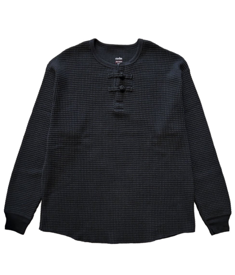 ORIENTAL HENRY NECK【BLACK】｜EXODUS｜MELTING POT（正規取扱店・通販）