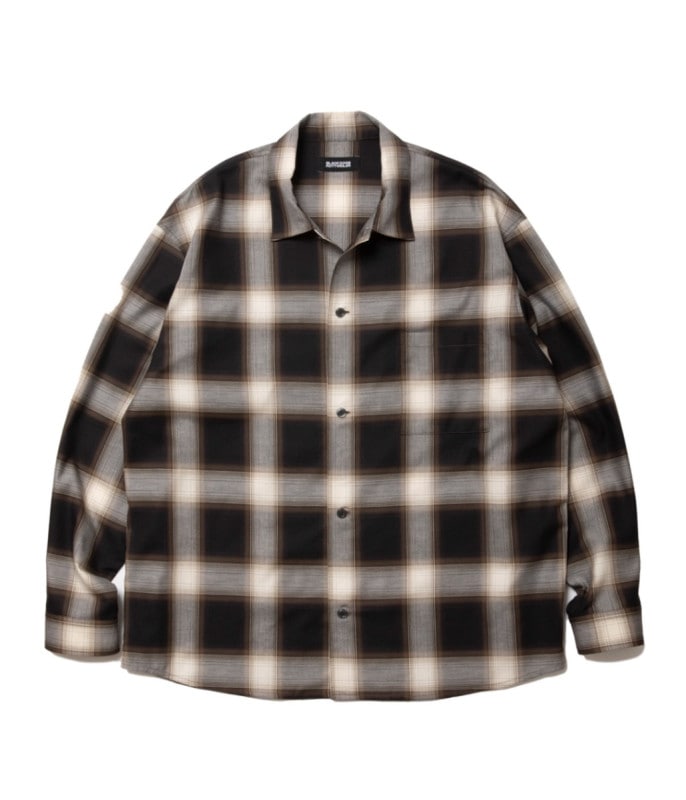 R9 OMBRE OPENCOLLAR SHIRT