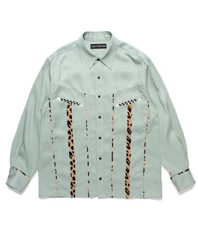 WESTERN SHIRT (TYPE-3)【MINT】