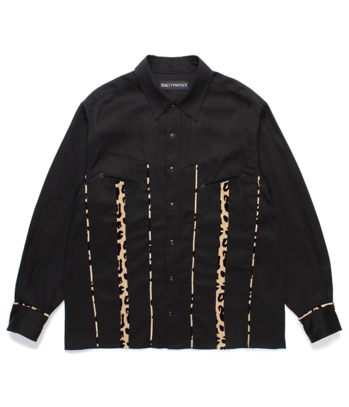 WESTERN SHIRT (TYPE-3)【BLACK】