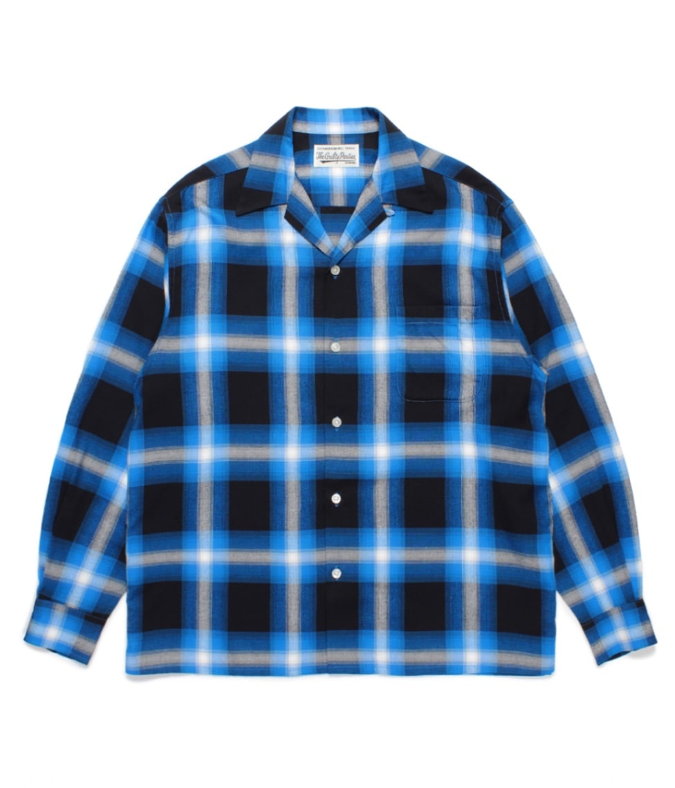 WACKOMARIA OMBRE CHECK SHIRT オンブレチェックシャツ