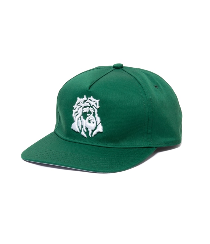 T/C Twill 5 Panel Cap【GREEN】