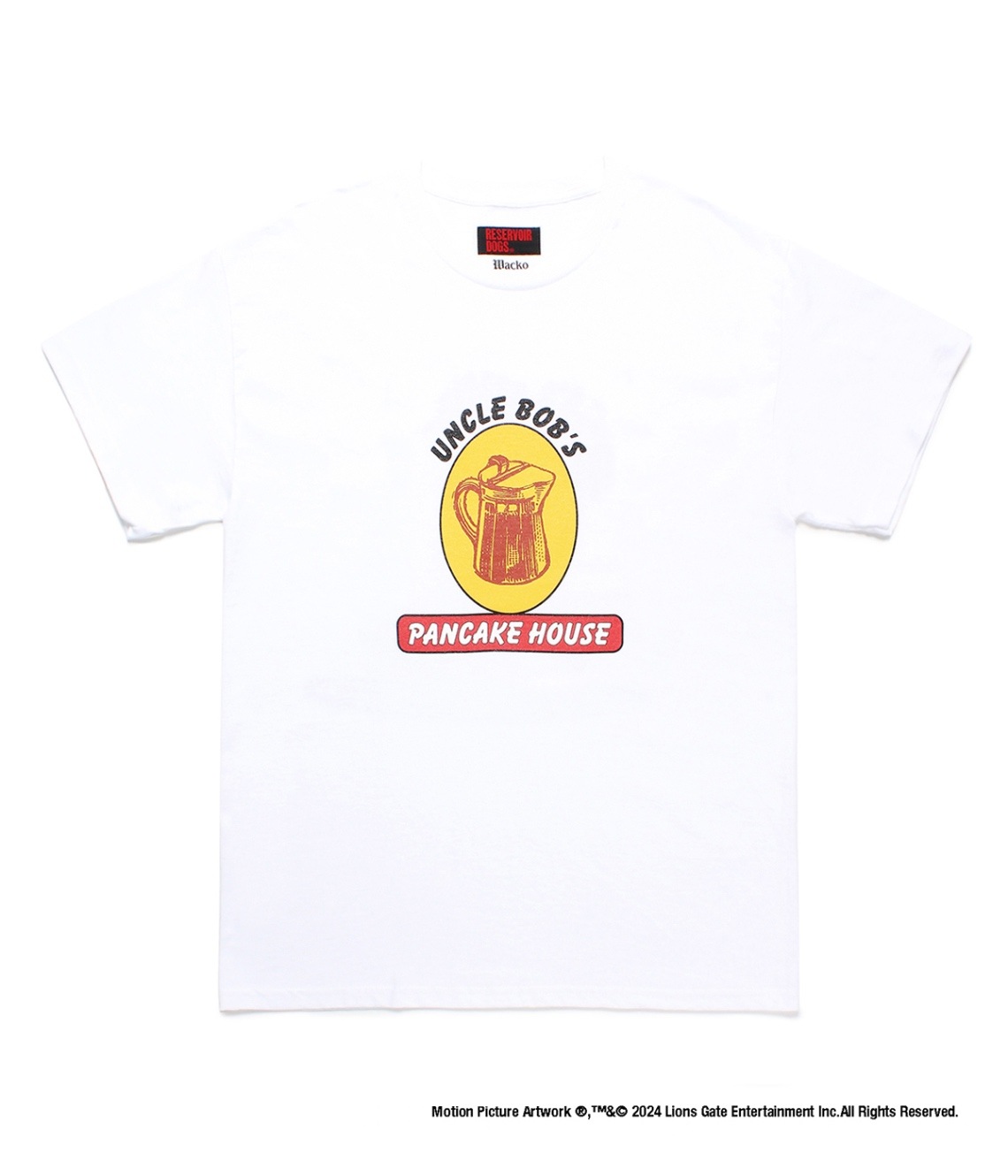 RESERVOIR DOGS / T-SHIRT (TYPE-7)【WHITE】｜WACKO MARIA｜MELTING