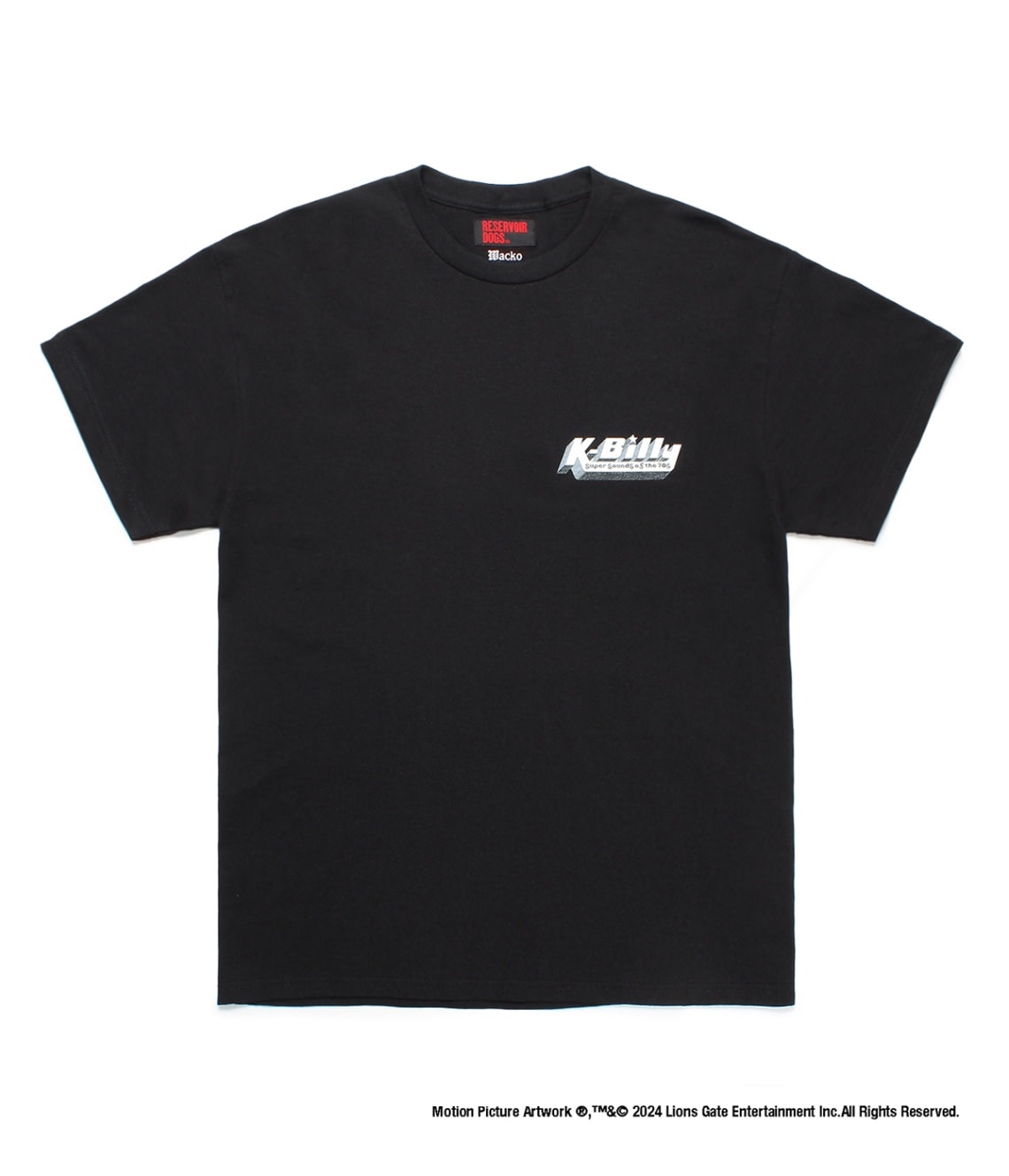 RESERVOIR DOGS / T-SHIRT (TYPE-6)【BLACK】｜WACKO MARIA｜MELTING