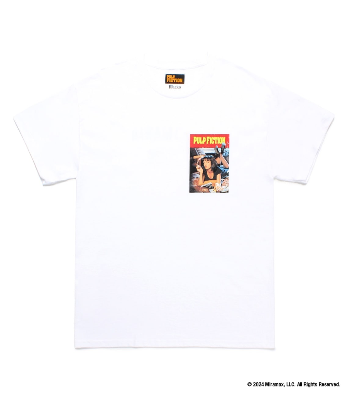 PULP FICTION / T-SHIRT (TYPE-5)【WHITE】｜WACKO MARIA｜MELTING POT