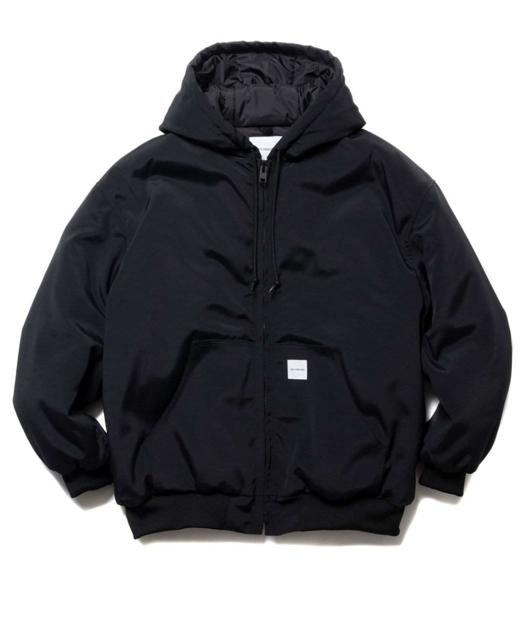 Padded Nylon OX hooded Work Jacket【BLACK】｜COOTIE