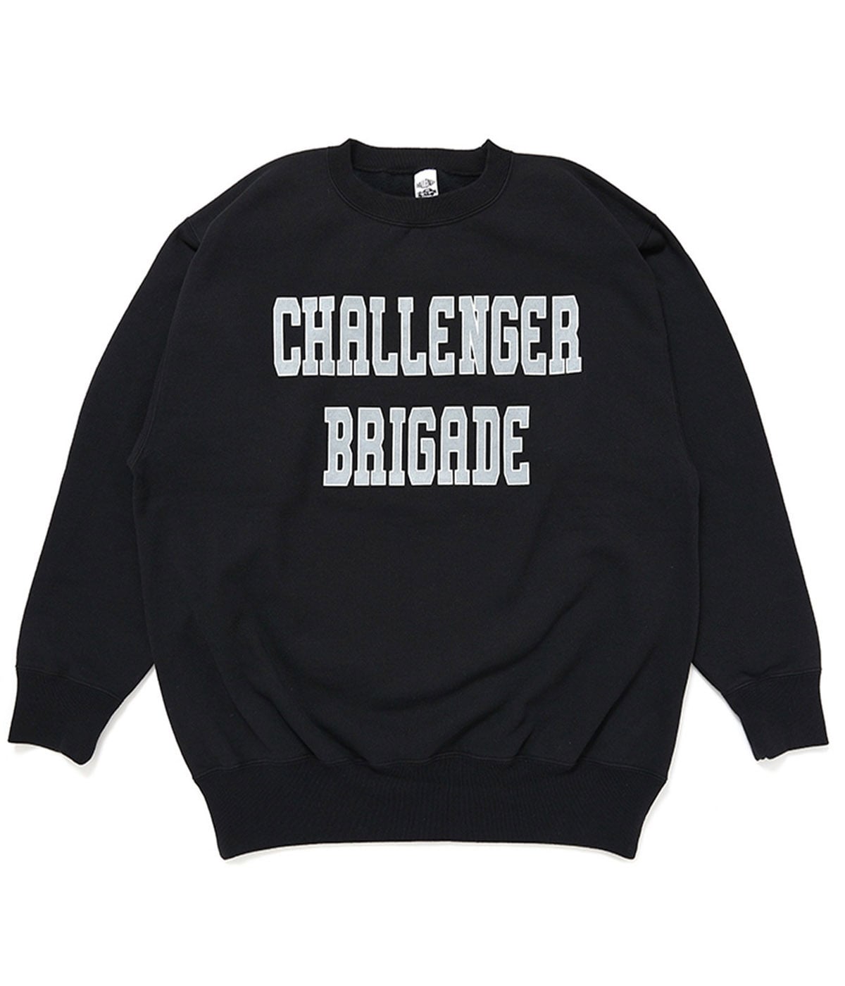 CHALLENGER　「COLLEGE LOGO C/N SWEAT」　M COLLEGE LOGO C/N SWEAT【BLACK】｜CHALLENGER｜MELTING POT