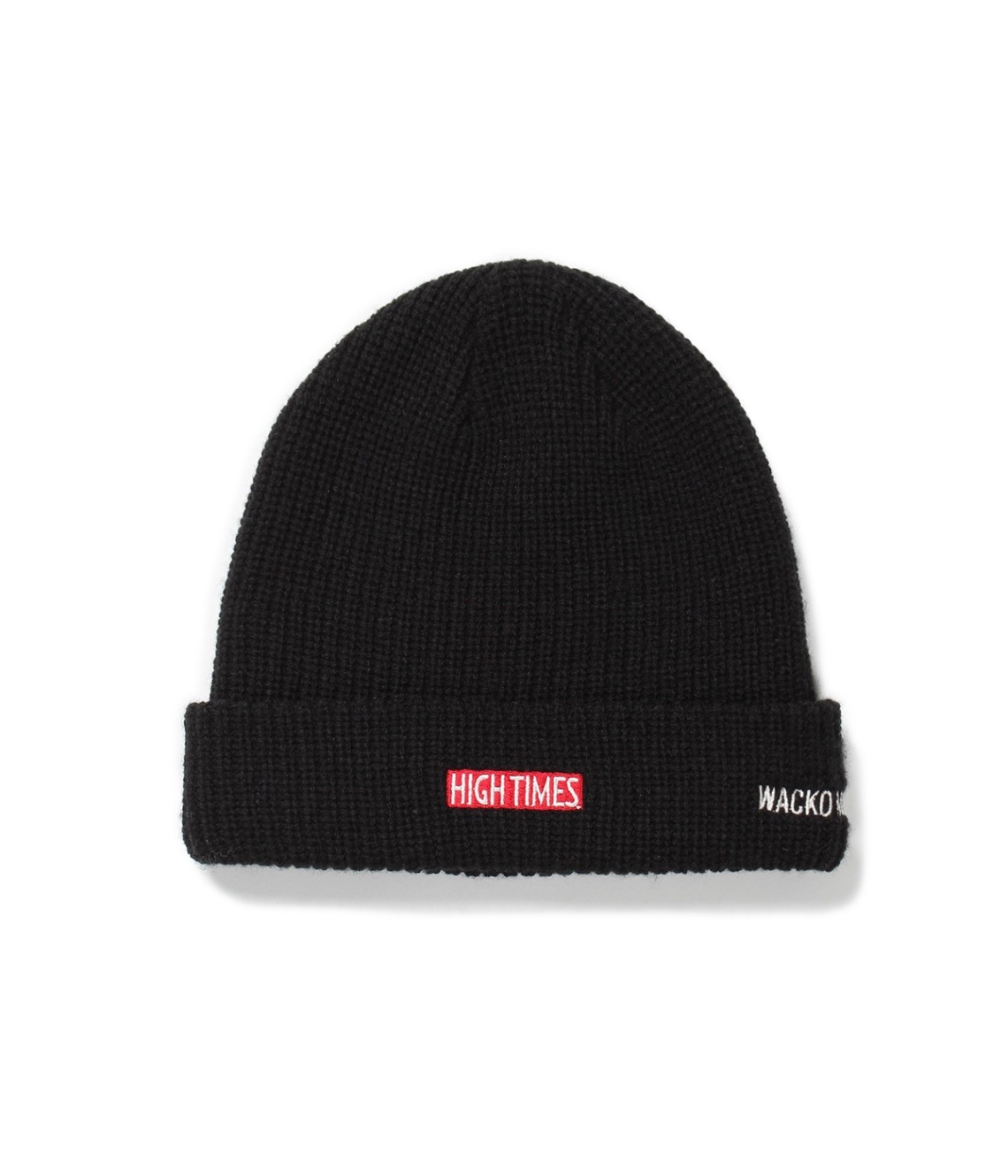 HIGHTIMES / WATCH CAP【BLACK】
