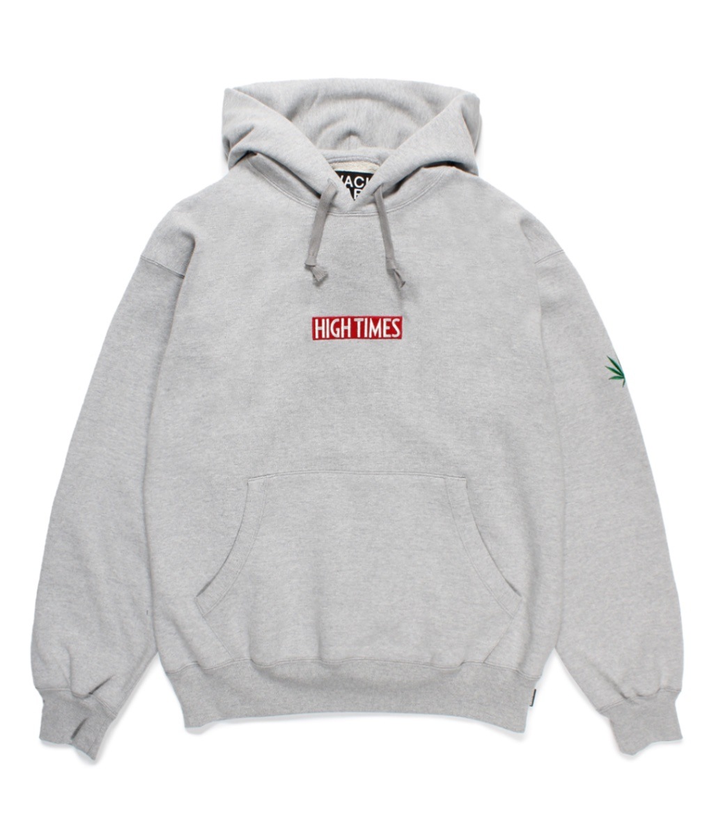 美品✨ワコマリア / HIGHTIMES HEAVY WEIGHT SWEAT HIGH TIMES / HEAVY WEIGHT HOODED SWEAT SHIRT【GRAY】｜WACKO MARIA