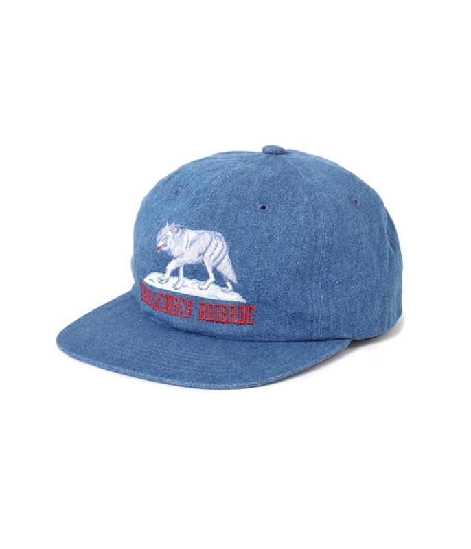 WOLF BRIGADE CAP【WASHED DENIM】