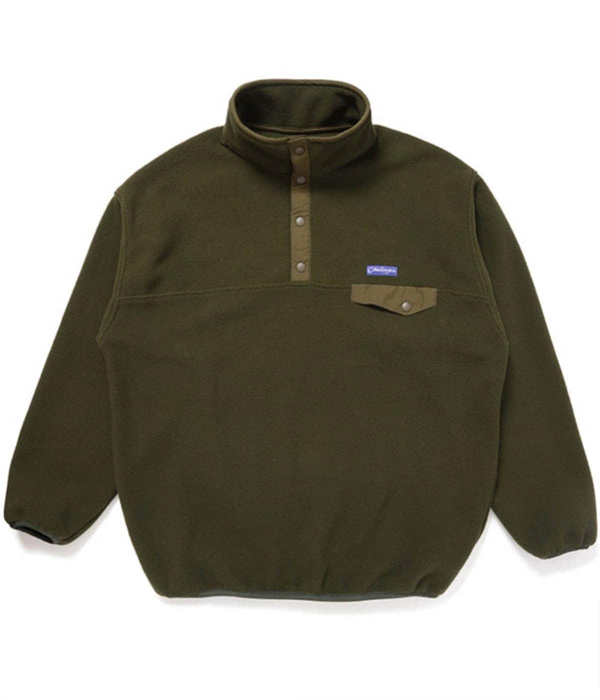 PULLOVER LOGO FLEECE【OLIVE】