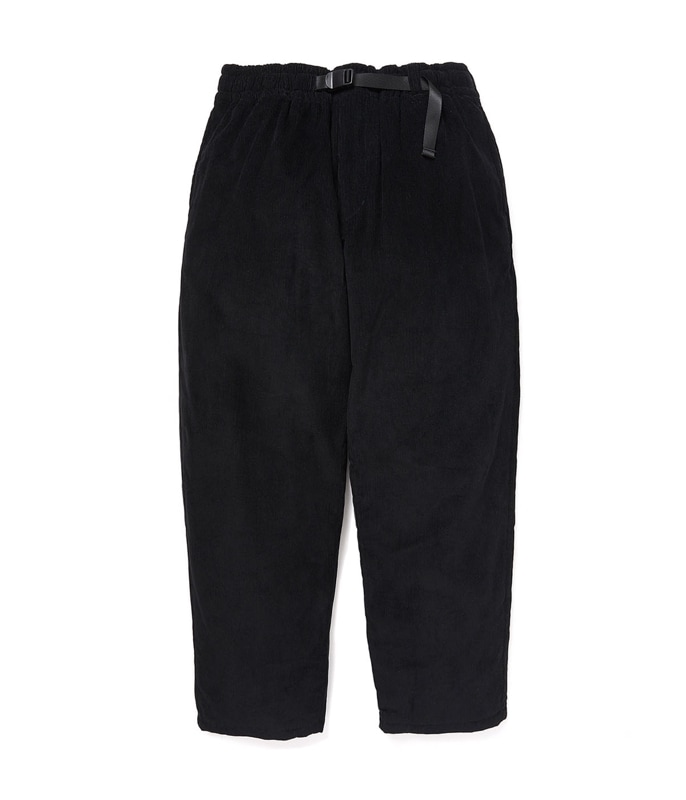 SUPERIOR CORDUROY WARM PANTS【BLACK】