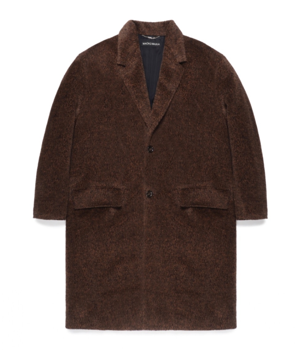 WACKO MARIA アルパカ チェスターコート S DORMEUIL / ALPACA CHESTERFIELD COAT【GOLD】|WACKO MARIA
